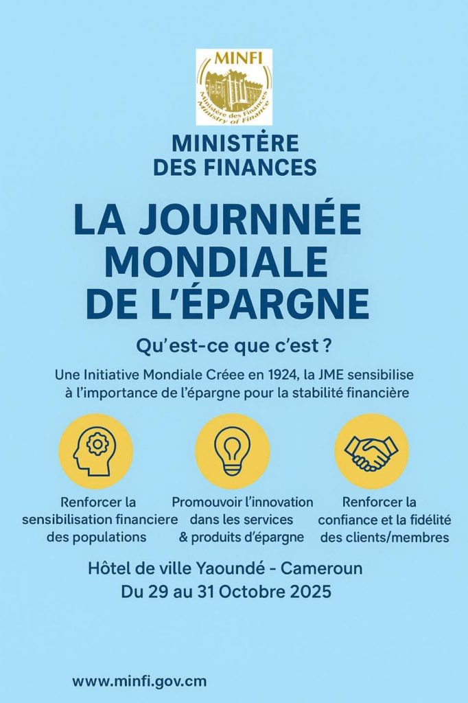 La Journée Mondiale de l'Épargne 2025 est en Cours au Cameroun : Un Événement d'Envergure Nationale 1 960b3413 b022 4658 a816 6a07e5628ac3