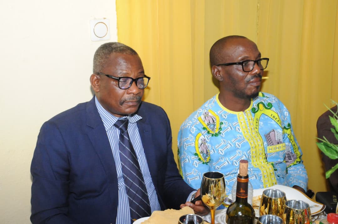 Minister of Finance Louis-Paul MOTAZE