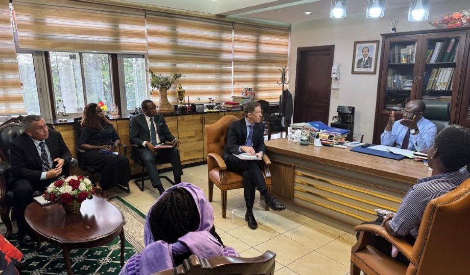 Renforcement de la coopération technique en audit interne : le Trésor camerounais reçoit une délégation du Trésor américain 1 Réception de la délégation par la Direction Générale du Trésor