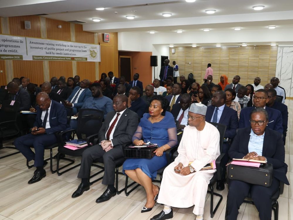 Recensement des fonds publics logés dans les établissements de crédit 2 Les acteurs de l'écosystème financier national réunis à l'Hôtel Concorde de Yaoundé